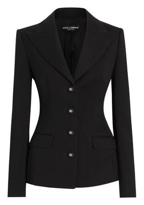 Dolce & Gabbana peak-lapels blazer - Black