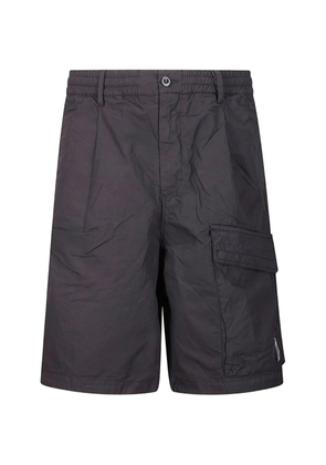 C.P. Company black cargo shorts