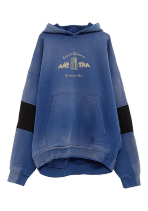 Willy Chavarria Casa de Chavarria hoodie - Blue