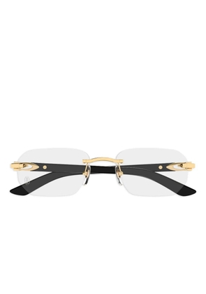 Cartier Eyewear rimless glasses - Black