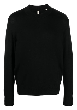 Sunflower crew-neck merino-wool jumper - Black