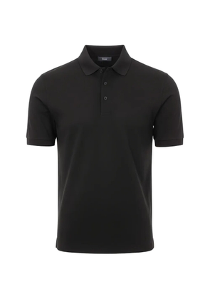Herno buttoned T-shirt - Black