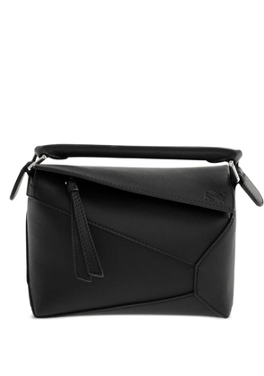 LOEWE puzzle mini bag - Black