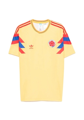 adidas chevron logo T-shirt - Yellow