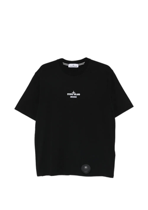 Stone Island logo T-shirt - Black