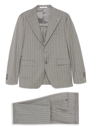 Tagliatore striped suit - Grey