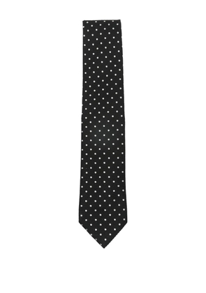 TOM FORD polka-dot tie - Black