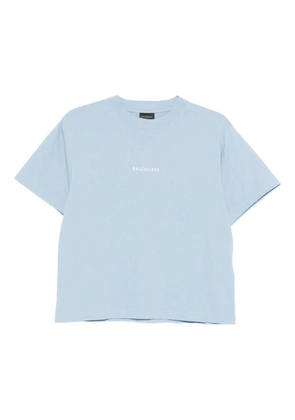 Balenciaga logo T-shirt - Blue