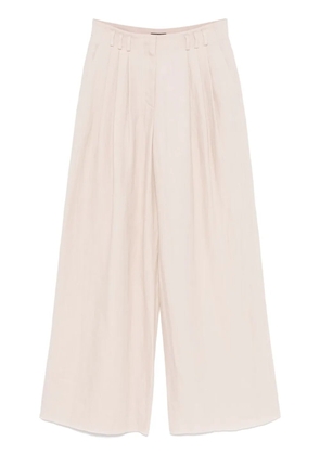 Giorgio Armani wide-leg trousers - Neutrals