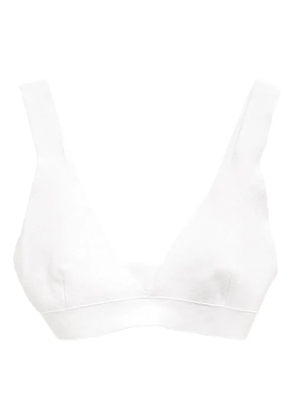 Lauren Manoogian fine-knit bra - White