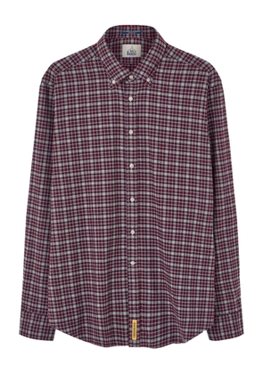 B.D. Baggies checked button-down shirt - Red