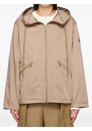 Moncler hooded jacket - Neutrals