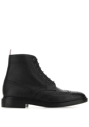 Thom Browne Wingtip Brogue boots - Black