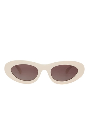ANINE BING Roma sunglasses - Neutrals
