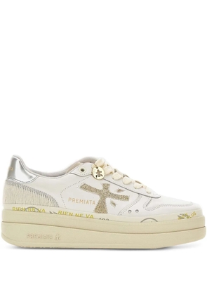 Premiata 45mm platform sneakers - White
