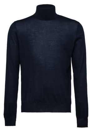 Prada cashmere turtle neck jumper - Blue
