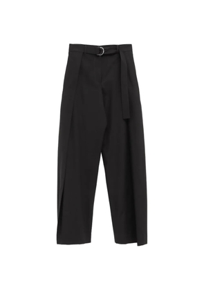 LOEWE belted trousers - Black