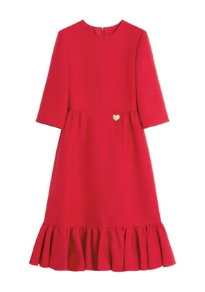 Valentino Garavani crepe midi dress - Red