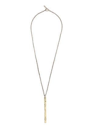 Parts of Four Plate Necklace - Silver