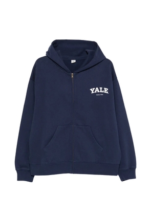 Sporty & Rich Yale zip hoodie - Blue