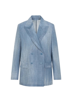 Ermanno Scervino long-sleeves double-breasted jacket - Blue