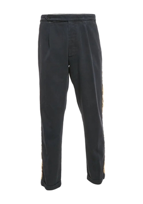 Palm Angels pre-owned gabardine trousers - Blue