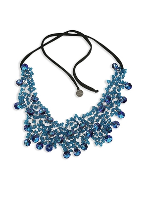 Maria Calderara beaded crystal body jewellery - Blue