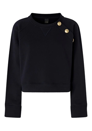 PINKO button-detailed cotton sweatshirt - Blue