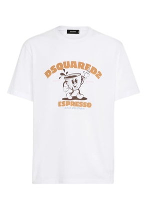 DSQUARED2 Espresso t-shirt - White