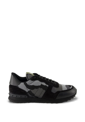 Valentino Garavani Rockrunner camouflage sneakers - Black