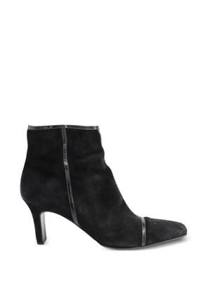 Ferragamo Pre-Owned suede ankle boots - Black