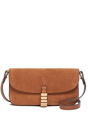 PINKO gold-tone cross body bag - Brown