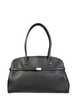 Orciani leather tote bag - Black