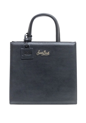 MC2 Saint Barth top-handle logo-detail satchel bag - Black