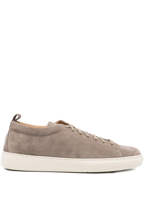 Henderson Baracco suede lace-up sneakers - Grey