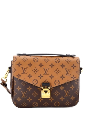 Louis Vuitton Pre-Owned Pochette Metis Reverse Monogram Canvas crossbody bag - Brown