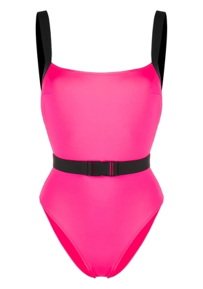 Noire Swimwear Miami belted swimsuit - Pink