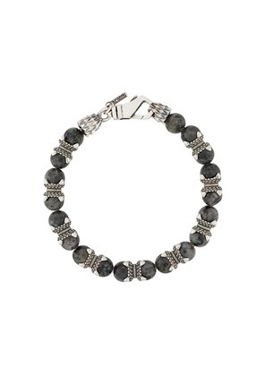 Emanuele Bicocchi beaded bracelet - Grey