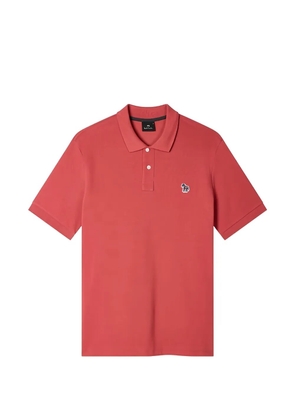 MPS Zebra-motif polo shirt - Red