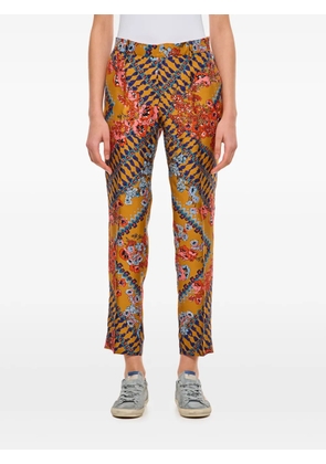 Alberto Biani silk trousers - Yellow