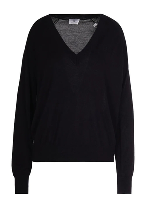 Elisabetta Franchi v-neck sweater - Black