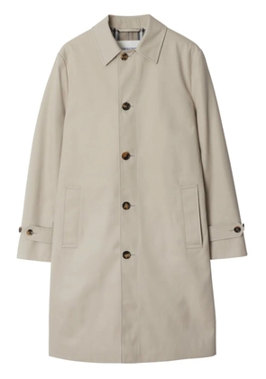 Burberry cotton-blend coat - Neutrals