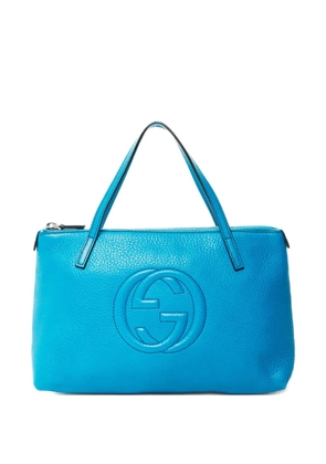 Gucci Pre-Owned Soho logo handbag - Blue