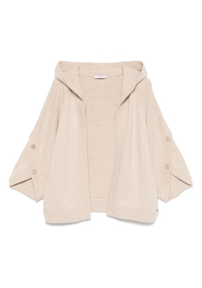 Max Mara hooded cardigan - Neutrals