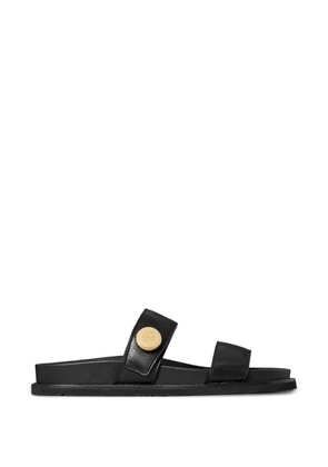 Tory Burch Romy button sport slides - Black