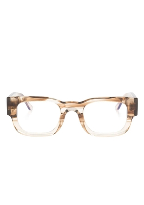 Thierry Lasry Loyalty square-frame glasses - Neutrals
