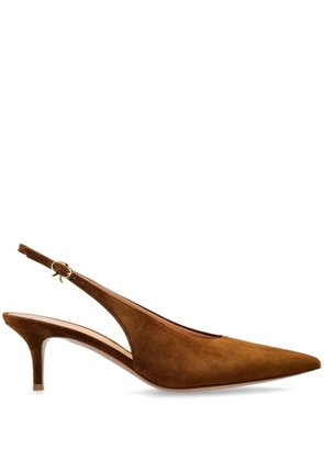 Gianvito Rossi 55mm Robbie pumps - Brown
