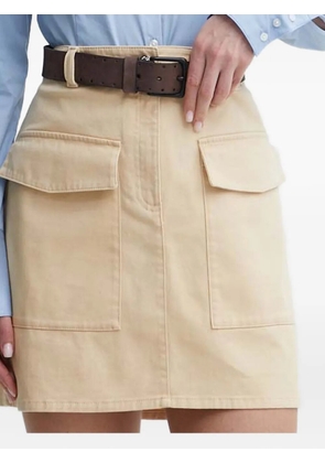 HUGO pocket mini skirt - Neutrals