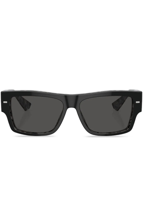 Dolce & Gabbana Eyewear square-frame tinted lenses - Black