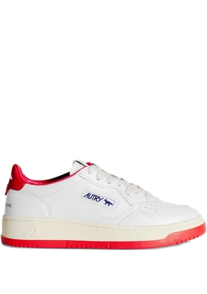 Maison Kitsuné x Autry Medalist fox-patch sneakers - White
